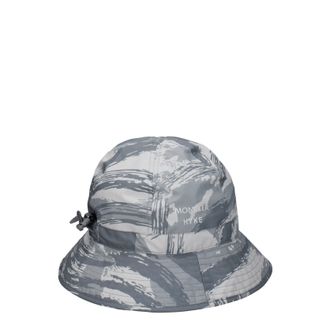 Moncler Hüte Bucket Frauen Polyestergrau