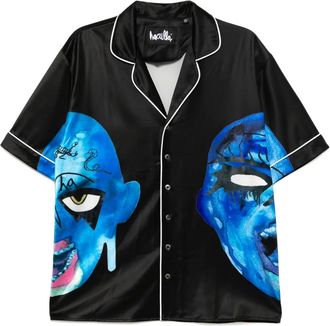 Haculla Camicia My Beautiful Dark Twisted Hacullas - Nero