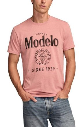 Lucky Brand Modelo Cotton Graphic T-Shirt in Cedar Wood at Nordstrom, Size Xx-Large