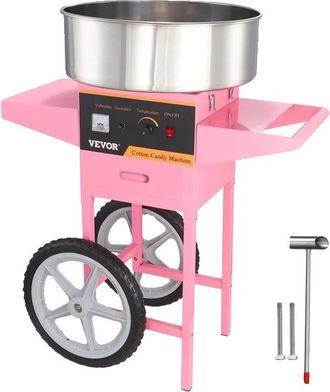 OEM M&aacute;quina De Algod&oacute;n De Az&uacute;car, 1000 W, Recipiente De Acero Inoxidable