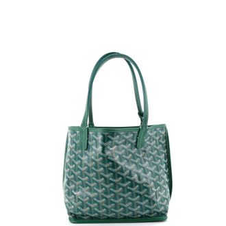 Goyard Anjou Reversible Tote Coated Canvas Mini