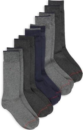 Tommy Hilfiger 5-Pack Dress Socks in Grey Assorted at Nordstrom Rack