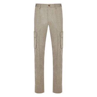 Corneliani Hombre, Pantalones, Beige, Talla: XL