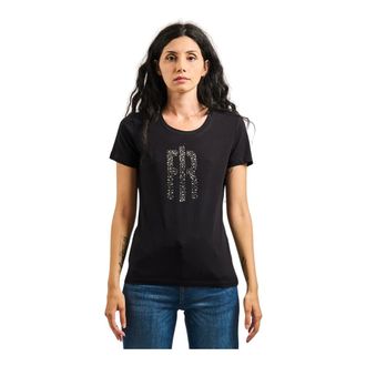 Fracomina Mujer, Camisetas, Negro, Talla: XL