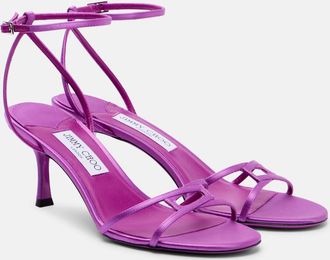 Jimmy Choo London 1998 Leo 65 satin sandals
