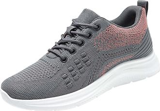 Generic Women Walking Trainers Orthopedic Sport Shoes Womens Shoes Ethnic Casual Summer Fashion Hollow Breathable Flat Heel Soft Sole Casual Ladies Black Snea