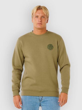 Rip Curl Wetsuit Icon Crew Sweater gr&uuml;n