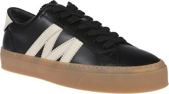 Moncler Low-Top Sneaker - Monaco2 Low Top Sneakers Black - Gr. 40 (EU) - in Schwarz - für Damen