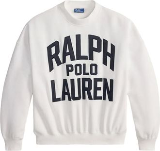 Polo Ralph Lauren logo-embroidered sweatshirt - women - Cotton/Polyester - M - White