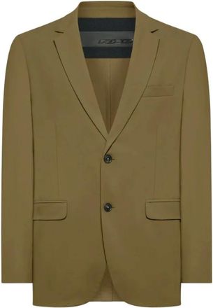 Roberto Ricci Design Taupe Surflex Blazer - Heren - Blazers - Beige - L - Jassen
