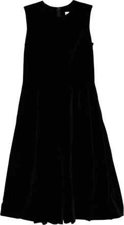 Comme Des Gar&ccedil;ons Tuta intera in velluto - Nero