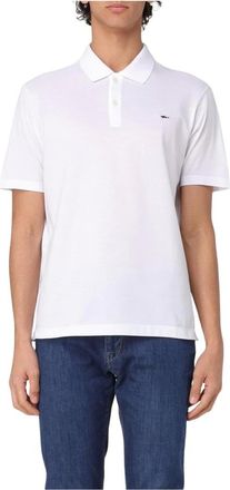 Paul & Shark Tops, Heren, Wit, M, Katoen, Klassiek katoenen poloshirt
