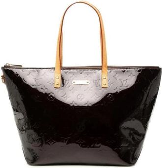 Louis Vuitton Pre-owned Vintage Tote Bag - Dames - Vintage Shopper - Paars - ONE Size - Leer - Vintage