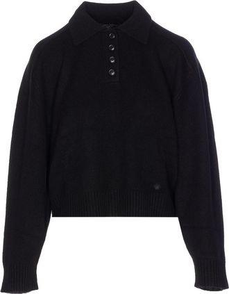 Loulou Studio Black Homere Sweater