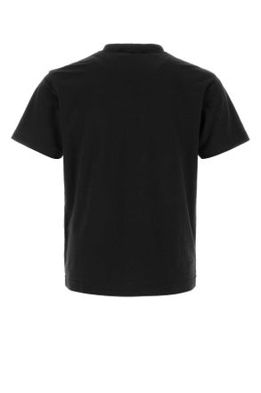 Stone Island Black Exterior: Cotton T-Shirt T-shirts And Polos