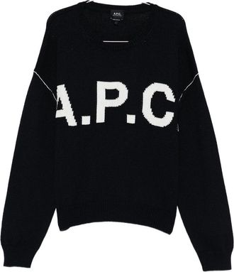 A.P.C. A. P.C.-Maglioni Nero, Bianco-Uomo