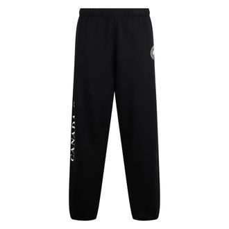 Canada Goose Sweatpants, male, Black, Size: XS Cotton Jogger