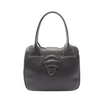 Loewe Pre-owned Schoudertas - Dames - Vintage Handtas - Zwart - ONE Size - Leer - Vintage