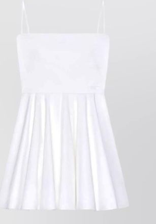 Givenchy short a line dress belted straps