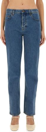Burberry Straight Fit Jeans-Donna