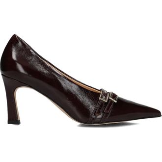 Notre-V Schoenen, Dames, Bruin, 43 EU, Wol, Elegante Bruine Hakken voor Vrouwen