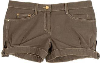 Roberto Cavalli Roberto Cavali Khaki Denim Shorts Size XS