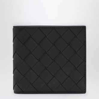 Bottega Veneta Black Intrecciato wallet