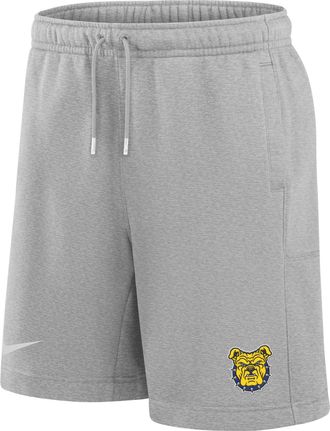 Nike Mens College Club (North Carolina A&T University) Fleece Shorts in Grey | M73891NCAT26-DHR