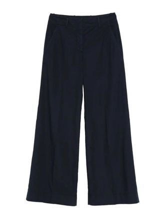 Incotex Ilya Wide-Leg Cotton Trousers