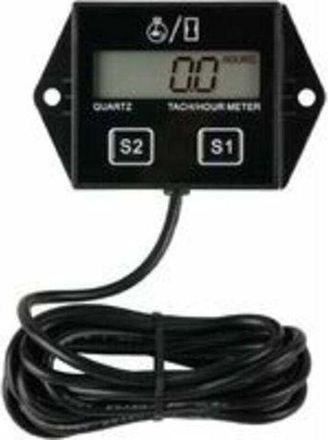 OEM Tac&oacute;metro Digital Con Contador De Horas, Recordatorio De Mantenimiento, Bater&iacute;a Reemplazable Y Apagado Autom&aacute;tico. Para Usar Con Cortac&eacute;spedes Ztr, Tr