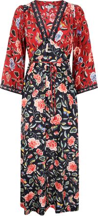 Rixo Dahlia Dress Butterfly Mix Black