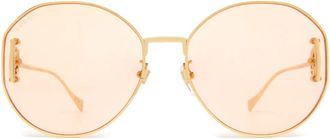 Gucci Occhiali da sole tondi - Oro
