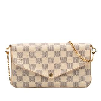 Louis Vuitton Pre-owned Cross Body Bags, female, White, Size: ONE SIZE Pre-owned Vintage Crossbody Bag