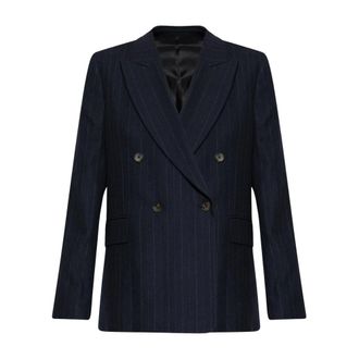 Paul Smith Dames, Jassen, Blauw, Maat: 2XL Wol