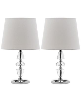 Safavieh Crescendo Tiered Crystal Lamp