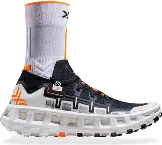 X Bionic Mens Sneakers Terraskin X01 White-Black Upper: Polyester Trainers White/black