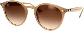 Ray-Ban Ronde Zonnebril - unisex - Zonnebrillen - Bruin - 49 MM - Accessoires