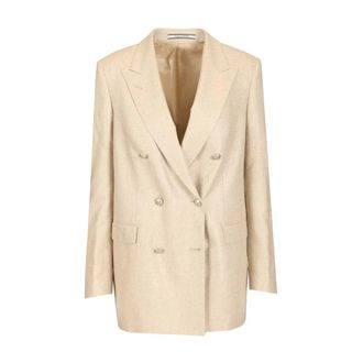 Tagliatore Jasmine Jacket - female - Tagliatore - Blazers - Beige - XS - Jackets