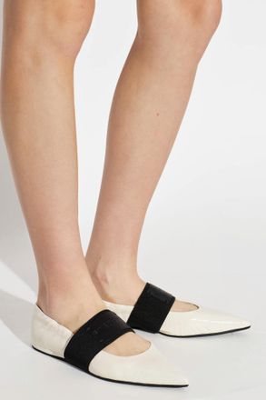Givenchy Crush Ballerinas, Womens, Cream