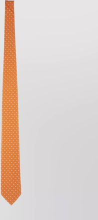 Ferragamo printed pattern slim tie