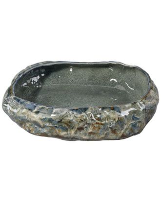 Jamie Young Co. Unearthed Round Ceramic Decorative Bowl