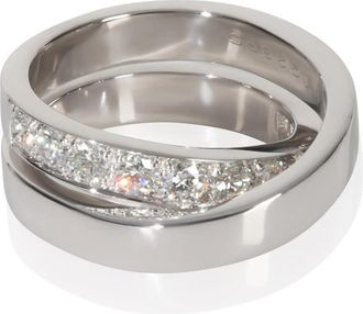 Cartier Pre-Owned Cartier White Gold Diamond Vintage Diamond Nouvelle Vague Ring