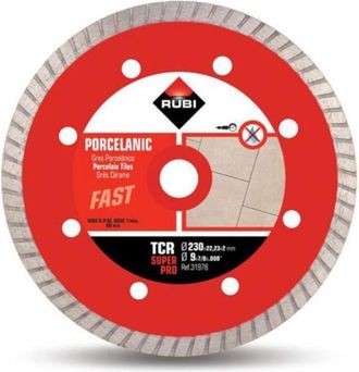 Rubi 31978 Tcr-230 Superpro Disco Diamante Porcel&aacute;nico - Ref: 31978