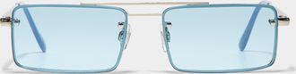 Le 31 Slim rectangular sunglasses