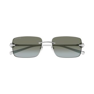 Gucci Sunglasses, female, Gray, Size: ONE SIZE Stylish Sunglasses Gg1703S