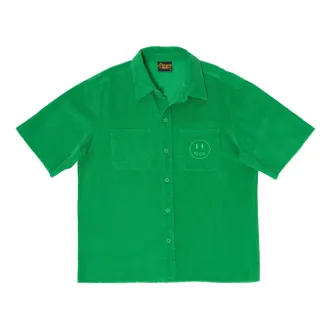 Drew House Corduroy Shirt Green DR-SS21-83