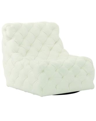 Bernhardt Rigby Leather Swivel Chair
