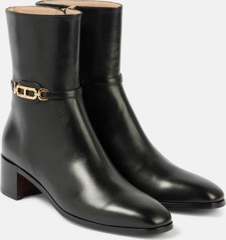 Tom Ford Whitney leather ankle boots