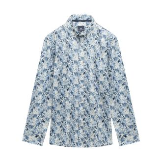 State of Art Heren, Overhemden, Blauw, Maat: XL