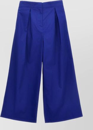 Burberry hermia wide leg cotton shorts
